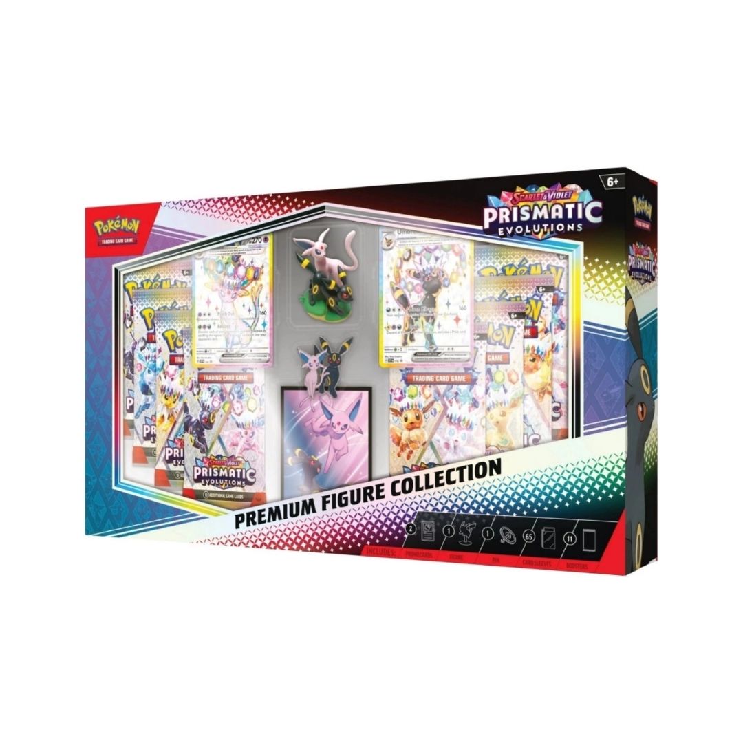 Primetimepokemon Collection Pokémon TCG: Prismatic Evolutions Premium Figure Collection – Tcgstore.se