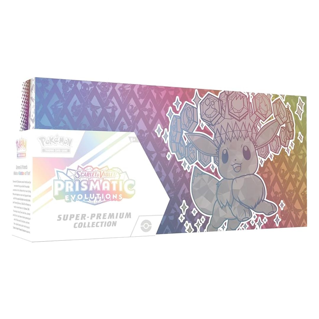 Pokémon Scarlet & Violet 8.5: Prismatic Evolutions Super Premium Collection