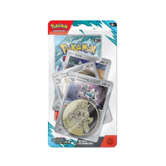 Pokémon Scarlet & Violet 9: Journey Together Premium Checklane Blister Pack - Klinklang