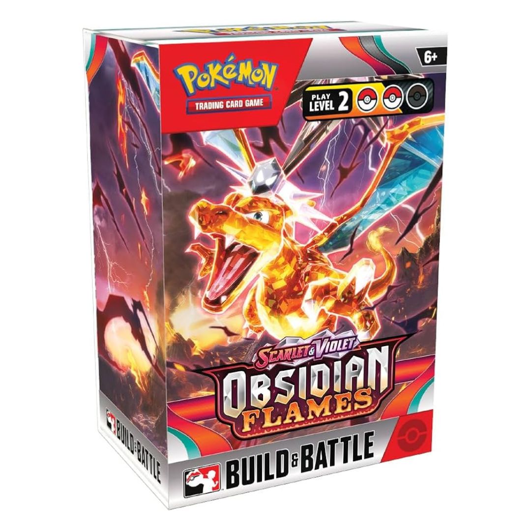 Pokémon Scarlet & Violet 3: Obsidian Flames Build & Battle Box