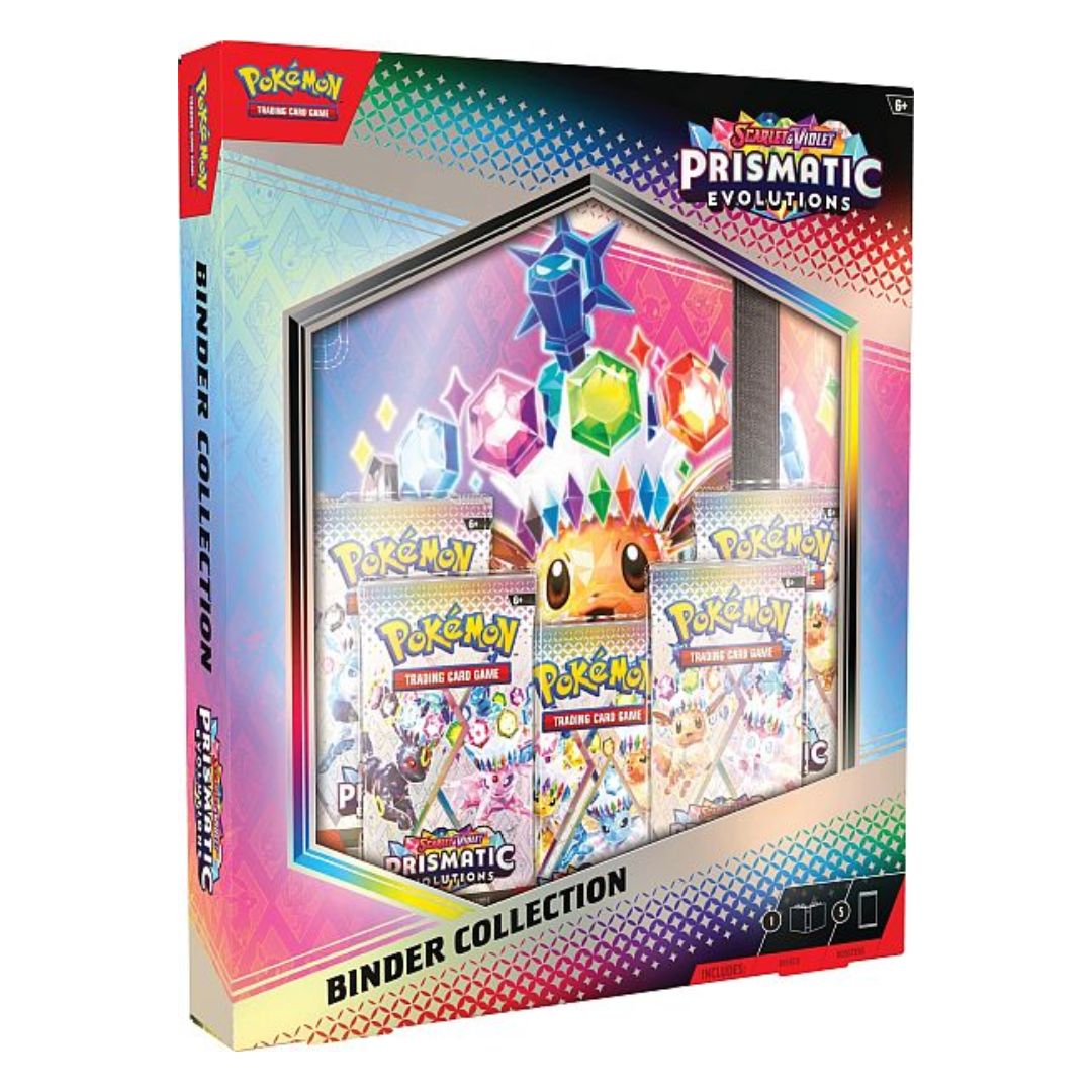 Pokemon Prismatic Evolutions Binder Collection Box