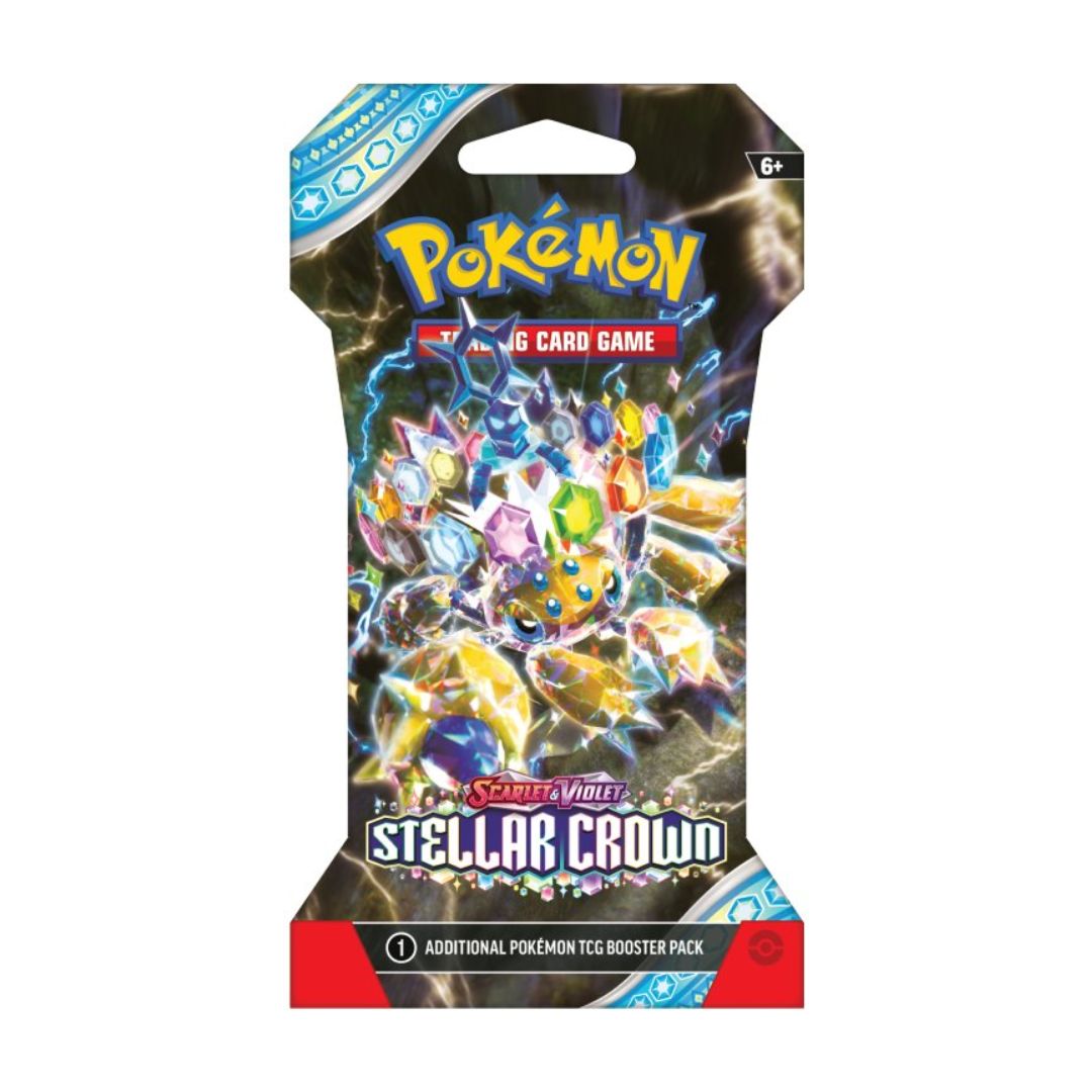 Pokémon Scarlet & Violet Stellar Crown Sleeved Booster pack