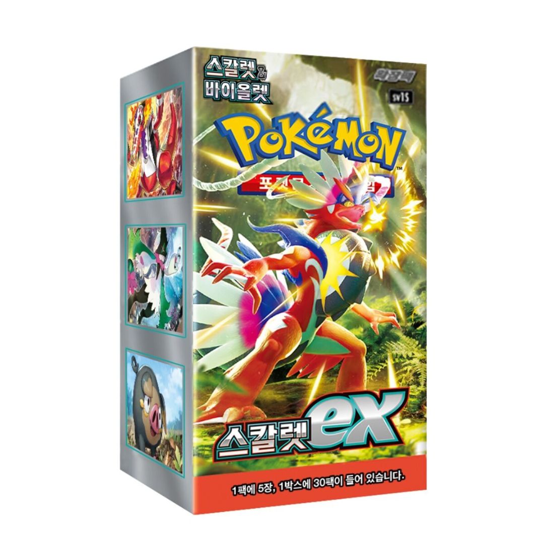Pokémon Scarlet & Violet: Scarlet ex Booster Box (Koreansk)