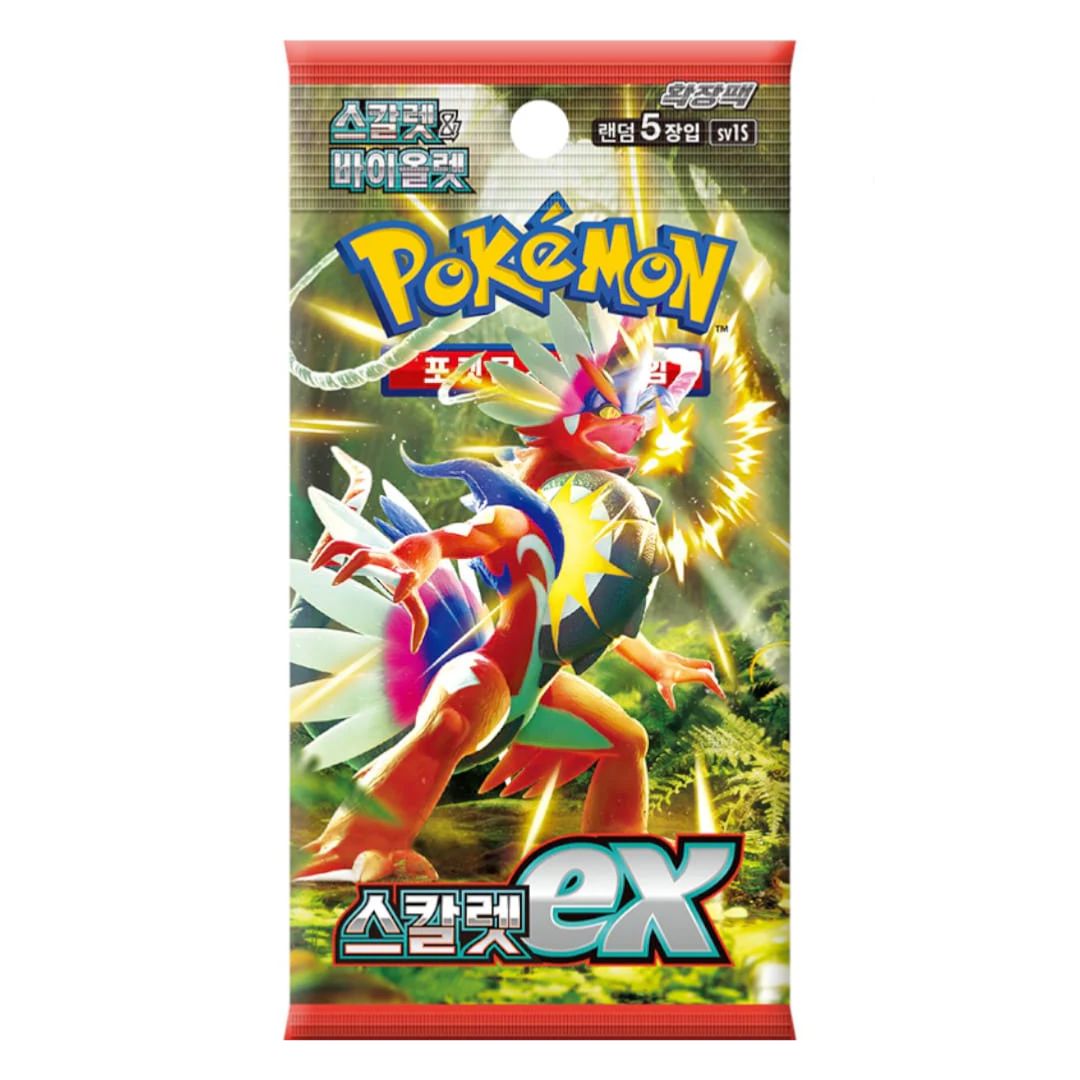 Pokémon Scarlet & Violet: Scarlet ex Booster Pack (Koreansk)
