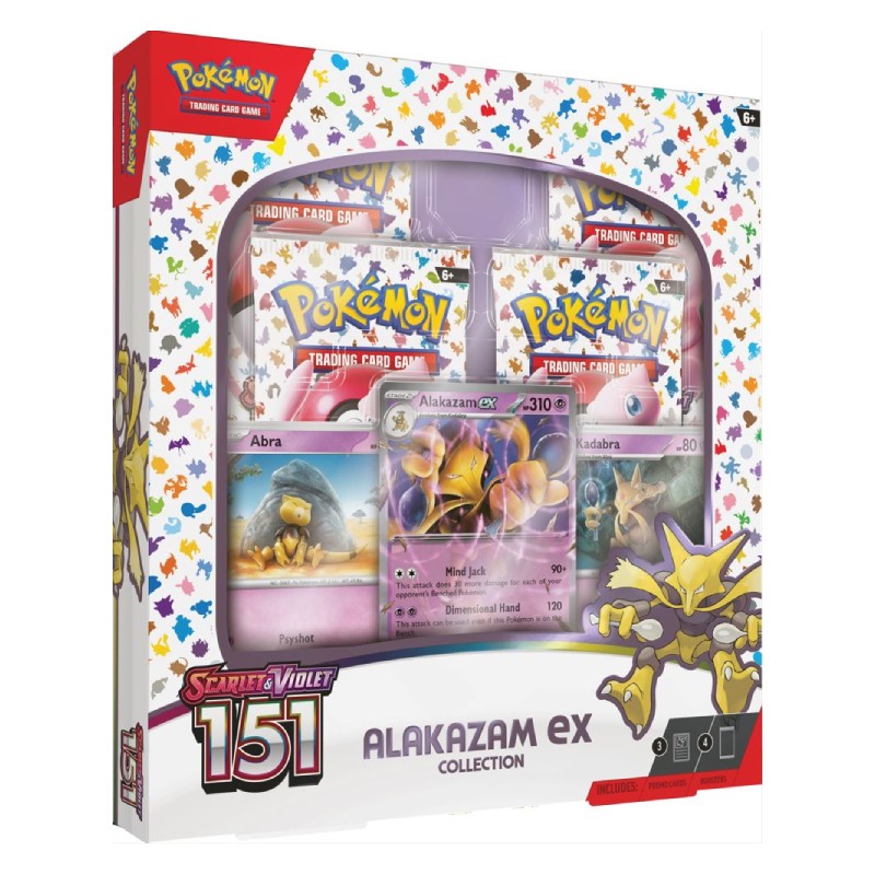 Pokémon Scarlet & Violet 151: Alakazam ex Collection Box