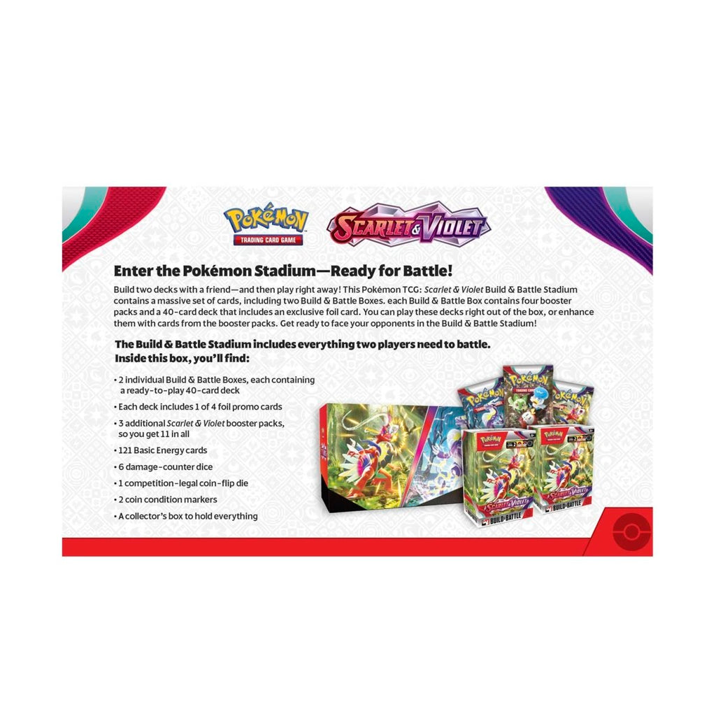 Pokemon Scarlet &amp; Violet Build &amp; Battle Stadium Box