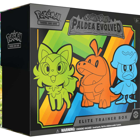 Pokémon Scarlet & Violet 2: Paldea Evolved Elite Trainer Box