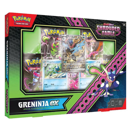 Pokemon Scarlet Violet Shrouded Fable Greninja ex Special  Illustration Collection (MAX PER CUSTOMER)