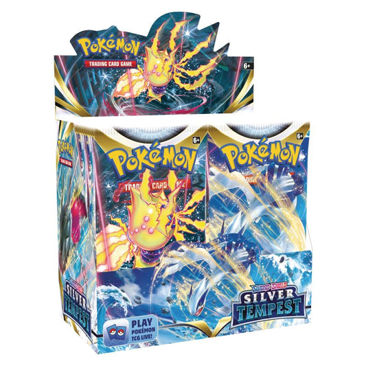 Pokémon Sword & Shield 12: Silver Tempest Booster Box