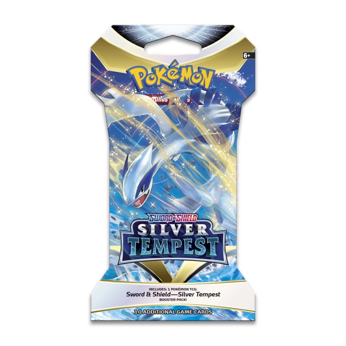 Pokemon Silver Tempest Sleeved Booster Pack med omslag av Lugia