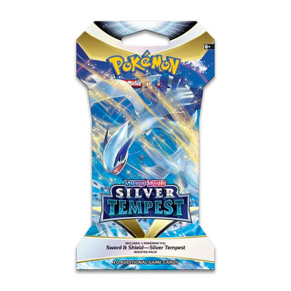 Pokemon Silver Tempest Sleeved Booster Pack med omslag av Lugia