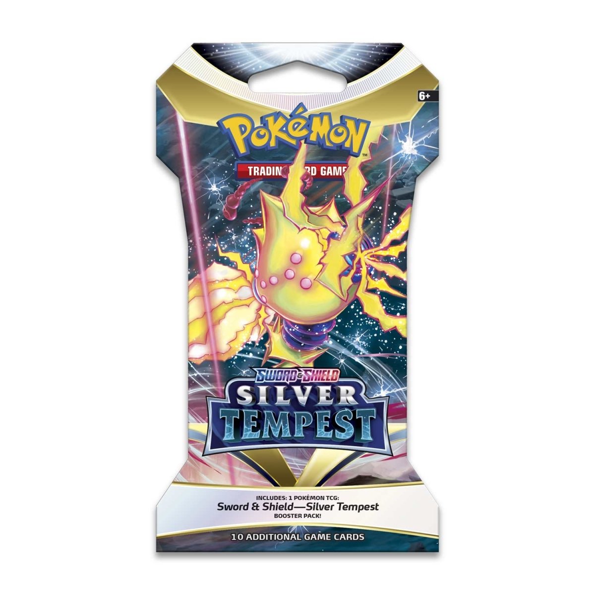 Pokemon Silver Tempest Sleeved Booster Pack innehåller 10 kort