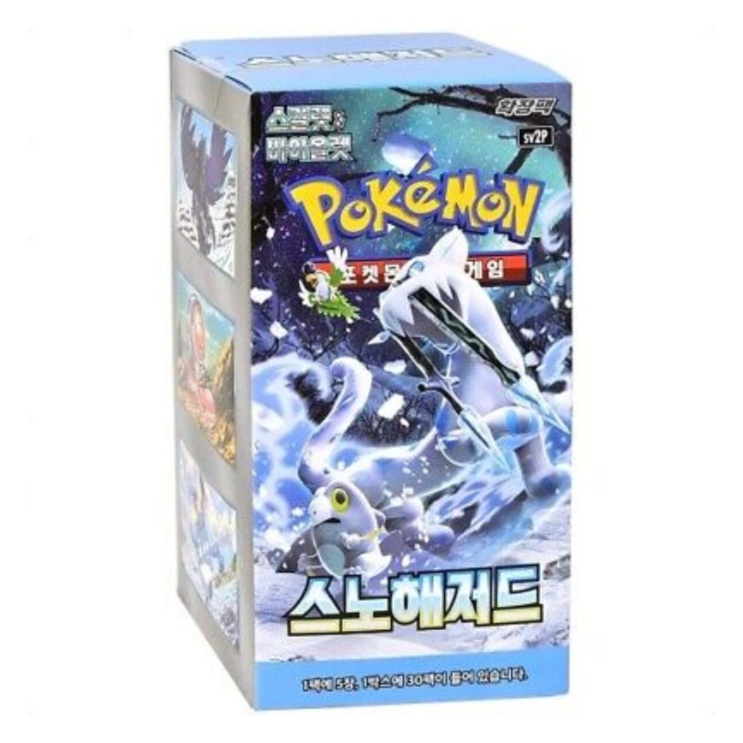 Pokémon Scarlet & Violet: Snow Hazard Booster Box (Koreansk)