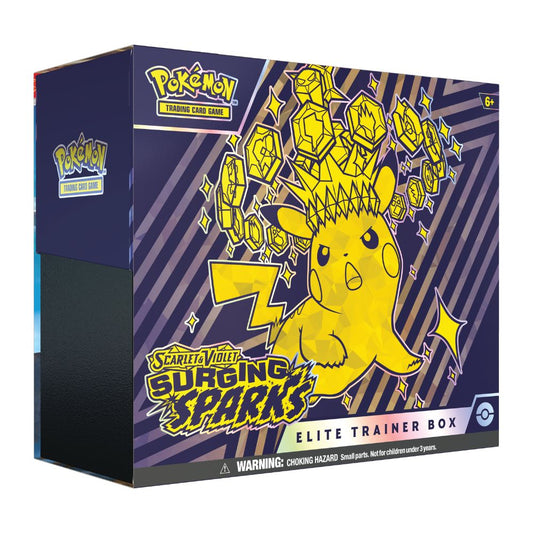 Pokemon Scarlet & Violet 8: Surging Sparks Elite Trainer Box