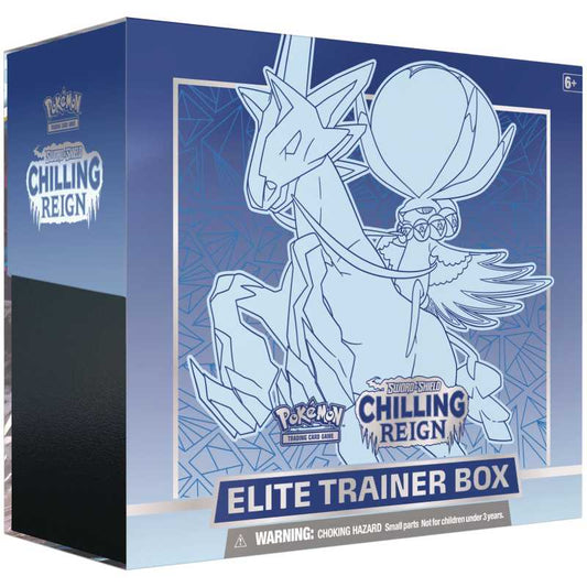 Pokémon Sword & Shield 6: Chilling Reign Elite Trainer Box: Ice Rider Calyrex