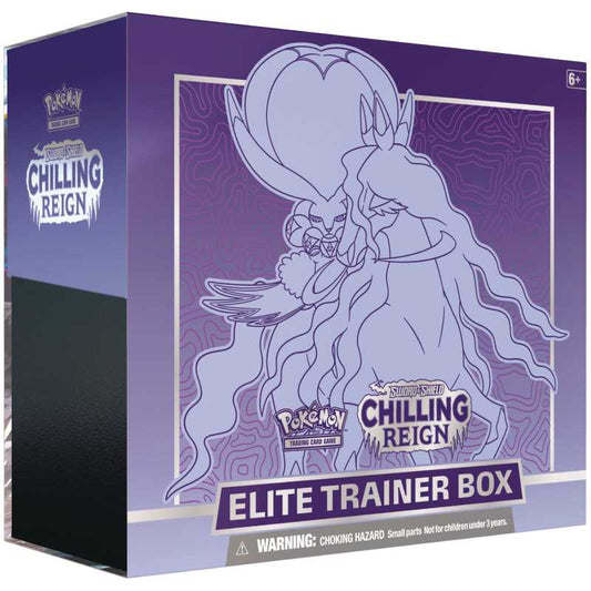 Pokémon Sword & Shield 6: Chilling Reign Elite Trainer Box: Shadow Rider Calyrex