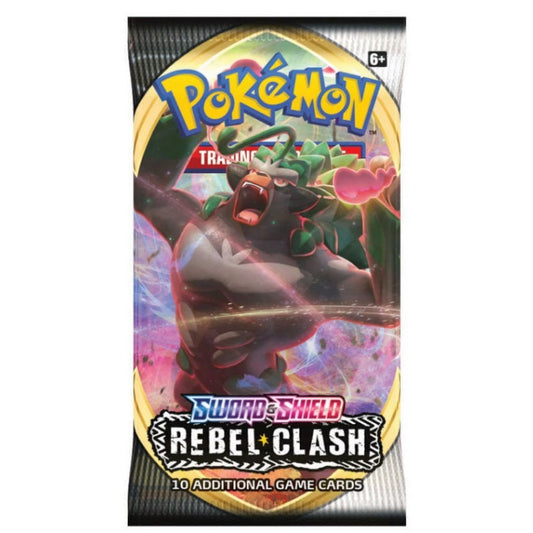 Pokémon Sword & Shield 2: Rebel Clash Booster Pack Rillaboom