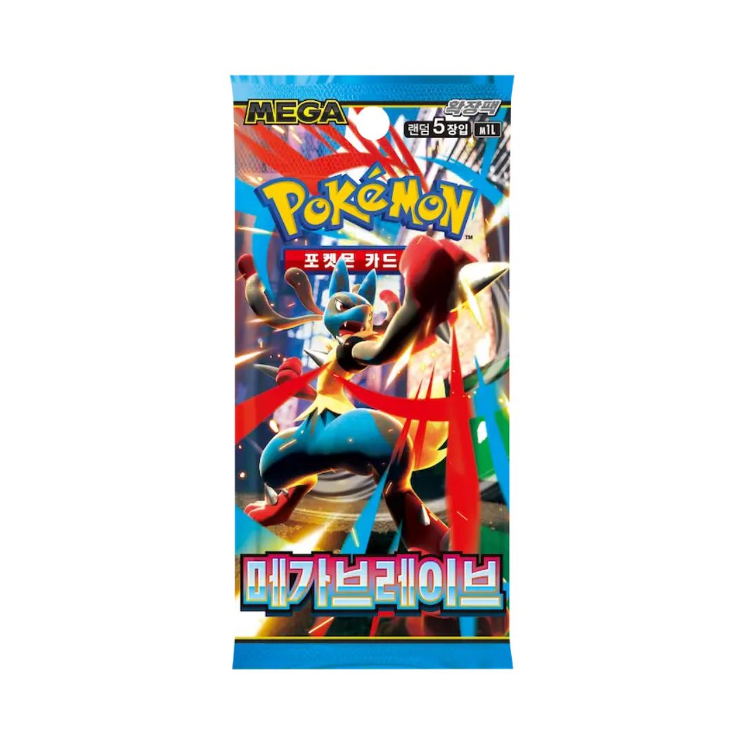 Pokémon Kort Mega Brave Booster Pack (Koreansk)