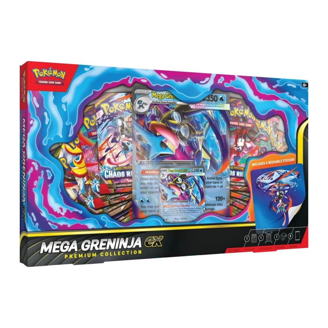 Pokémon TCG: Mega Greninja ex Premium Collection