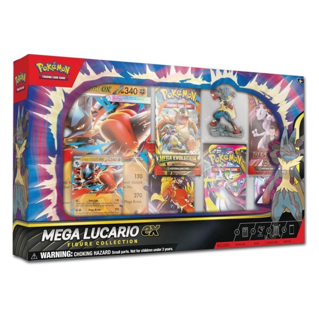 Pokémon TCG: Mega Lucario ex Figure Collection