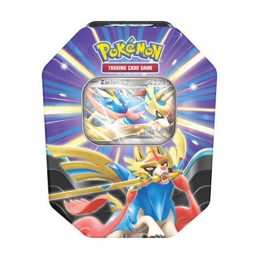 Pokémon TCG: Slashing Legends Tin - Zacian ex