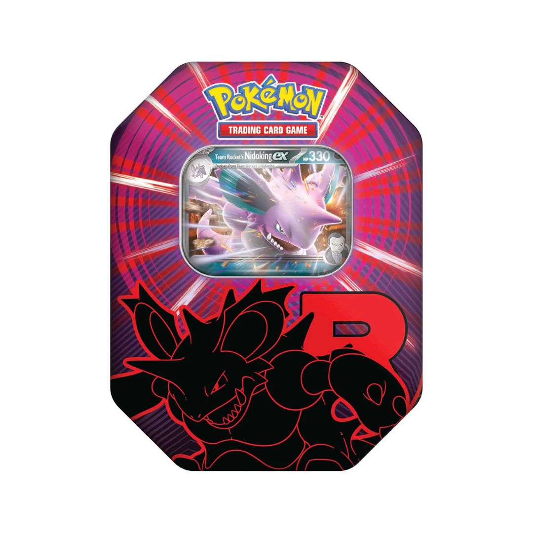 Pokémon Kort TCG: Team Rocket ex Tin Nidoking
