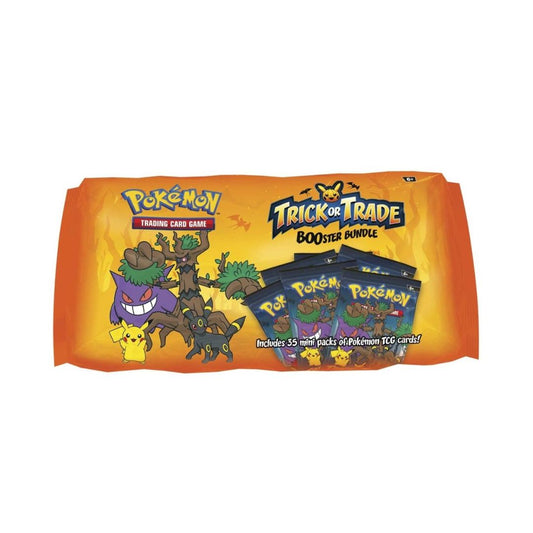 Pokémon Trick or Trade Booster Bundle innehållande 35st mini packs