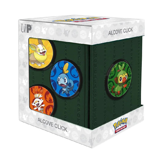 Ultra PRO: Pokémon Galar Alcove Click Deck Box - Flip Box