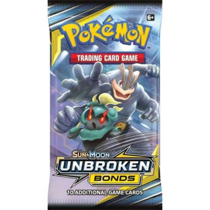 Pokemon Sun & Moon unbroken bonds booster paket