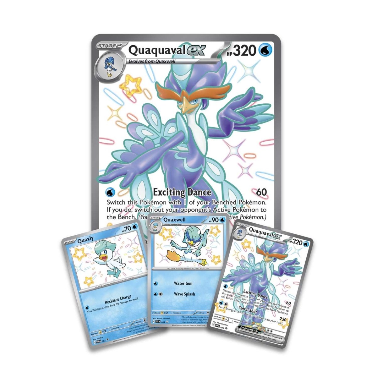 Quaquaval ex Pokémon kort