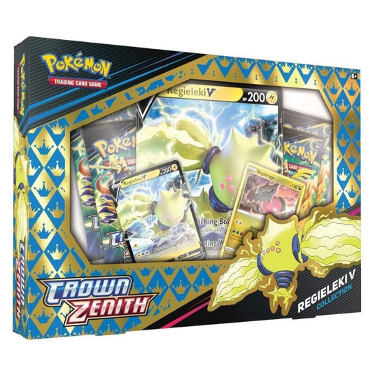 Pokémon TCG: Crown Zenith Regieleki V Collection Box