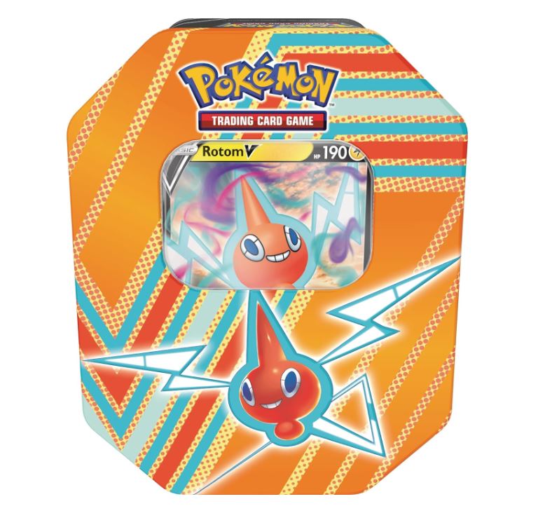 rotom v tin pokemon tcg engelska pokemonkort