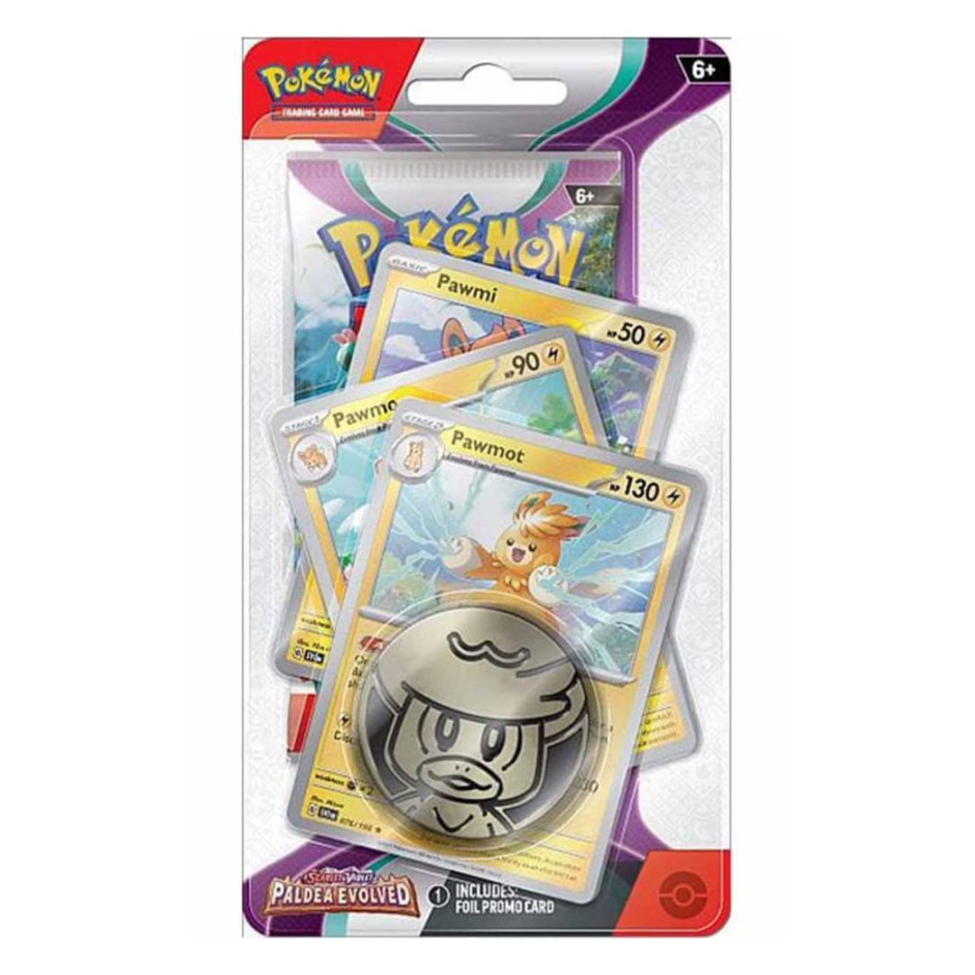 Pokémon Scarlet & Violet 2: Paldea Evolved Premium Checklane Blister Pack: Pawmot