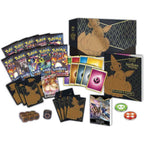 pokemon shining fates etb innehåll, pokemonkort plastfickor spelbok