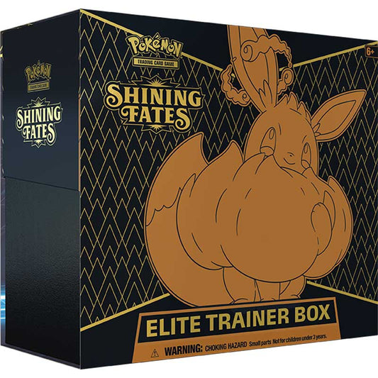 Pokemon shining fates elite trainer box med eevee motiv