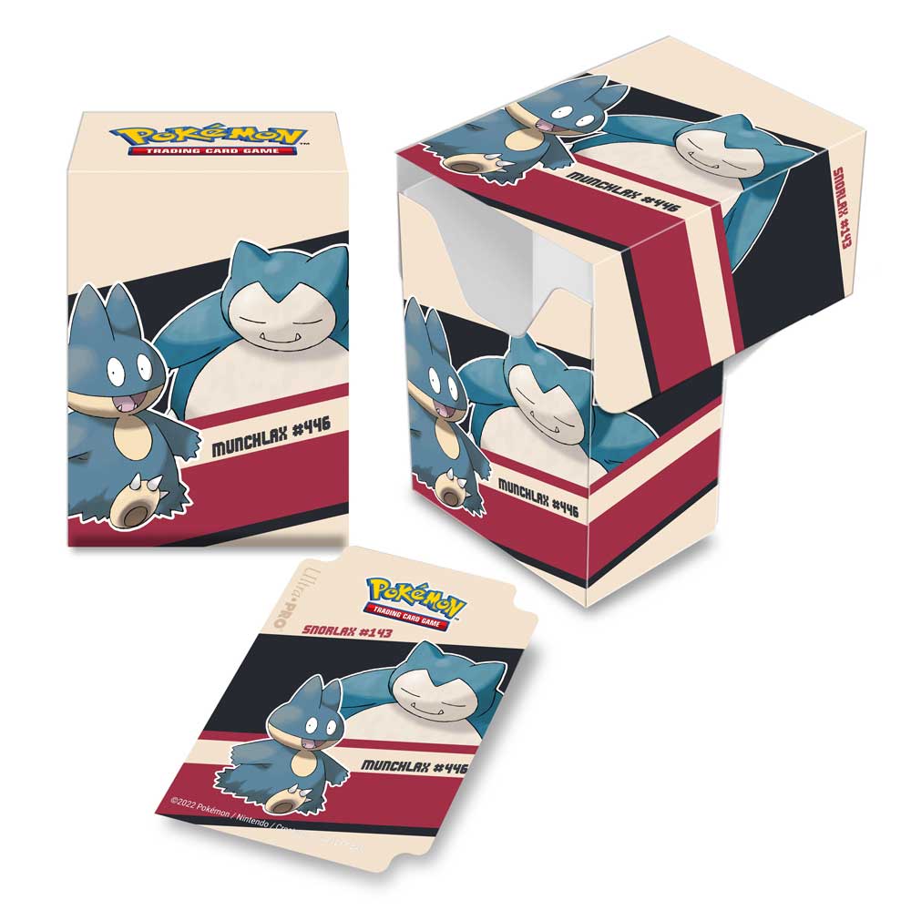 Pokémon, Ultra PRO Deck Box, Snorlax & Munchlax