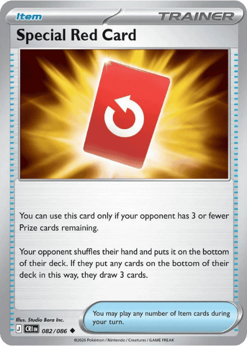 Special Red Card 082/086 Chaos Rising
