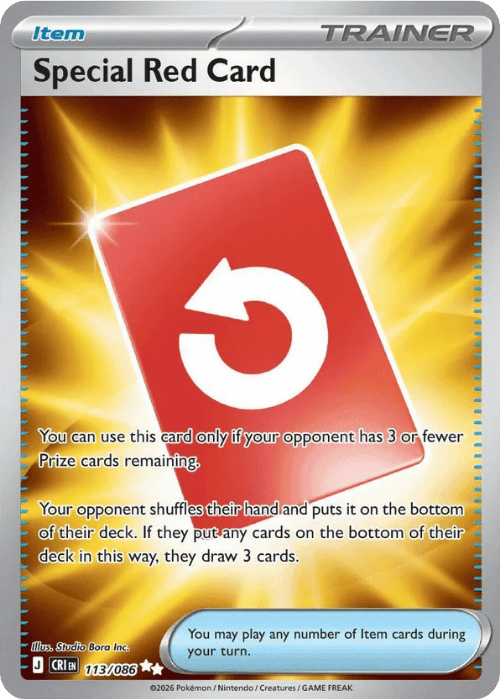 Special Red Card