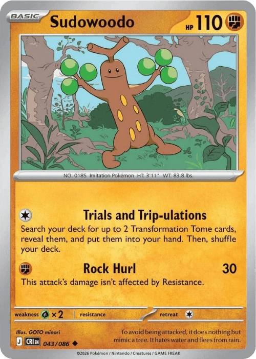 Sudowoodo
