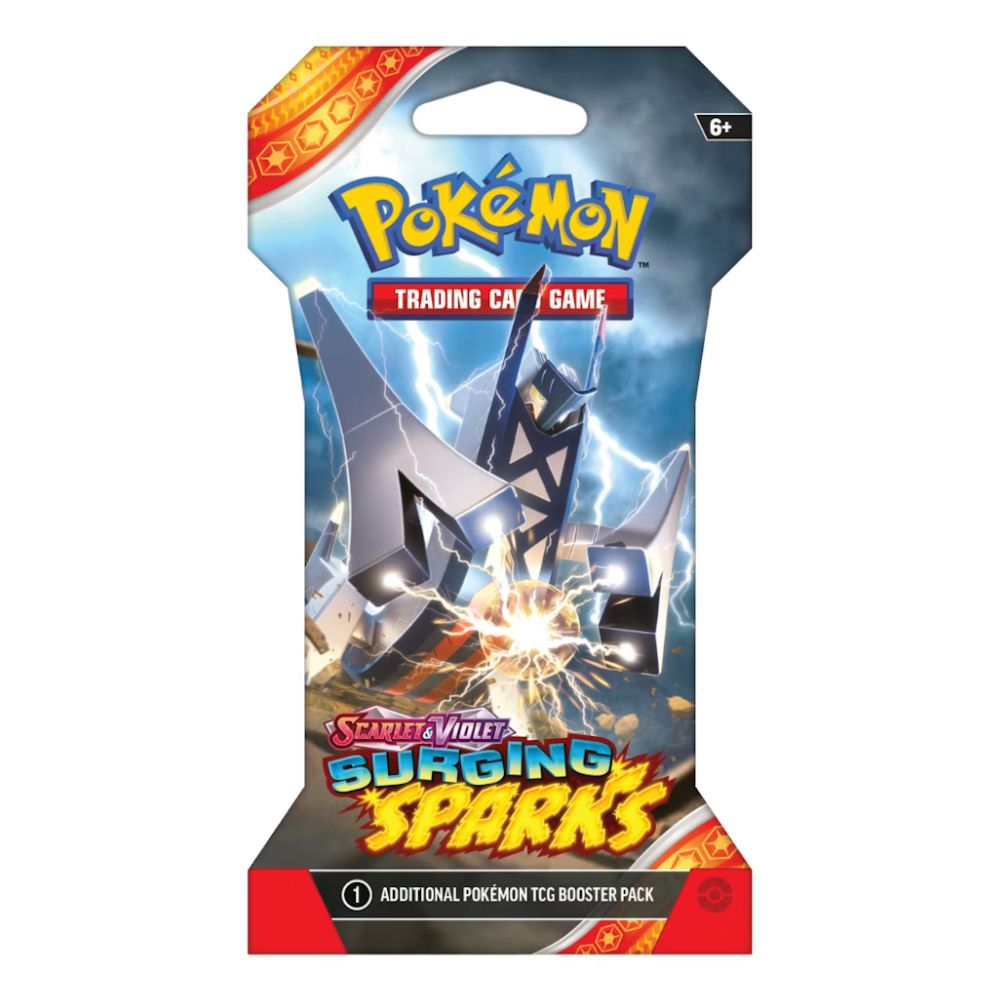 Pokémon Scarlet & Violet 8: Surging Sparks Sleeved Booster Pack