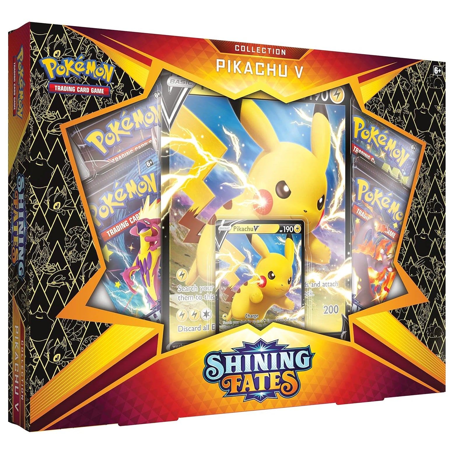 Pokémon Shining Fates: Pikachu V Collection Box