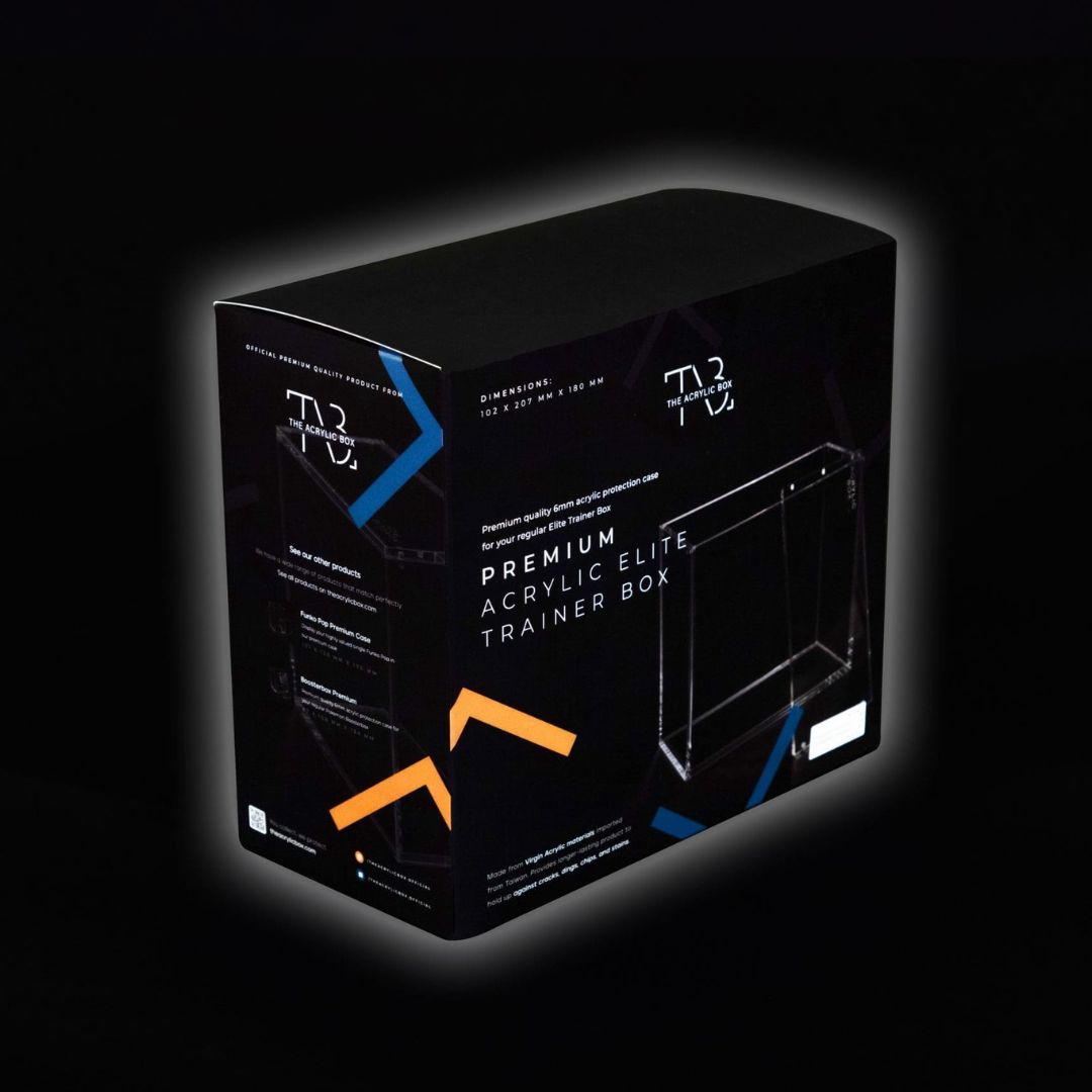 The Acrylic Box: Akrylskydd för Pokémon Elite Trainer Box - Förpackning