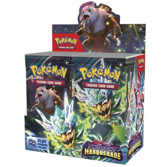 Pokémon Scarlet & Violet 6: Twilight Masquerade Booster Box