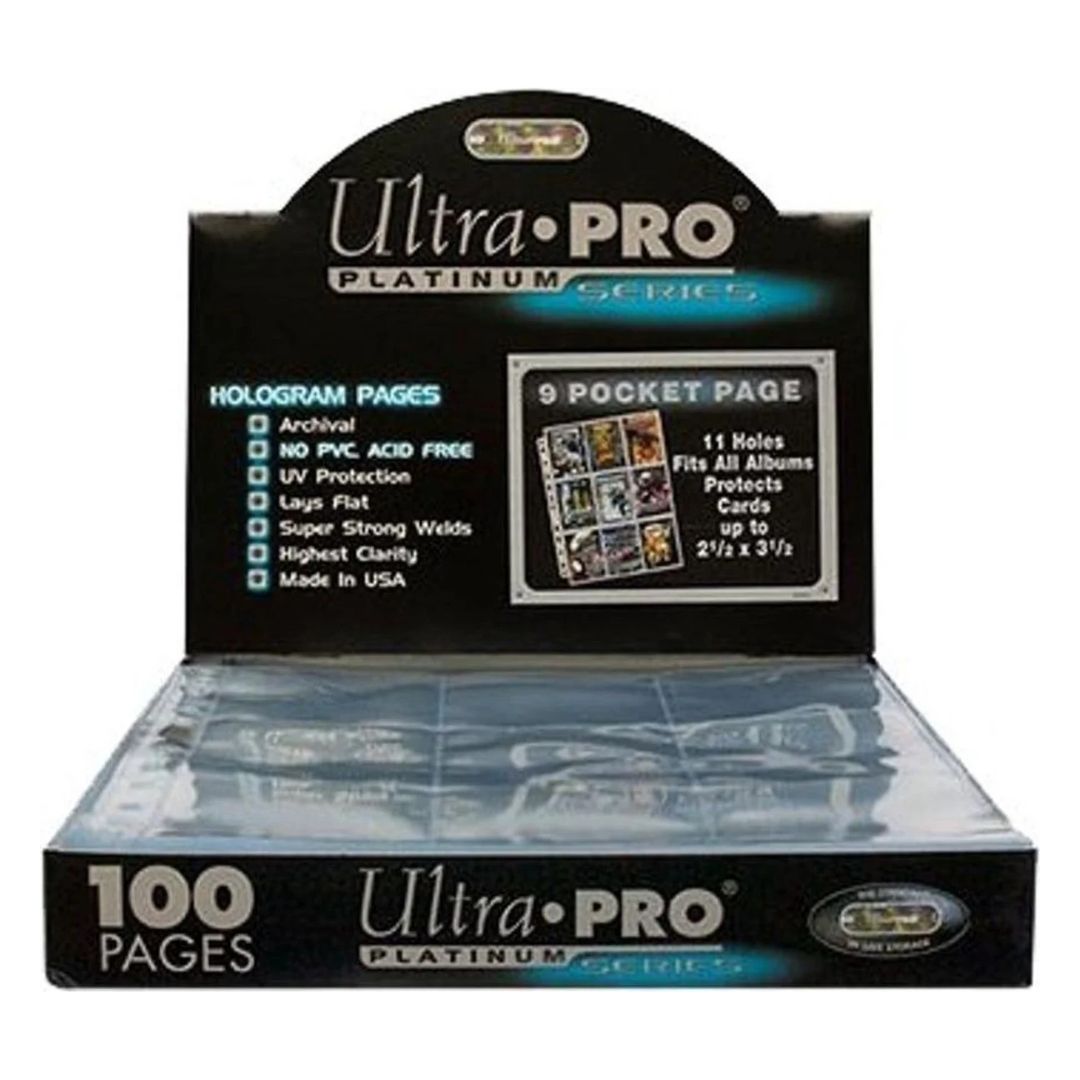 Ultra PRO: Platinum Page - 9-Pocket (Paketpris)