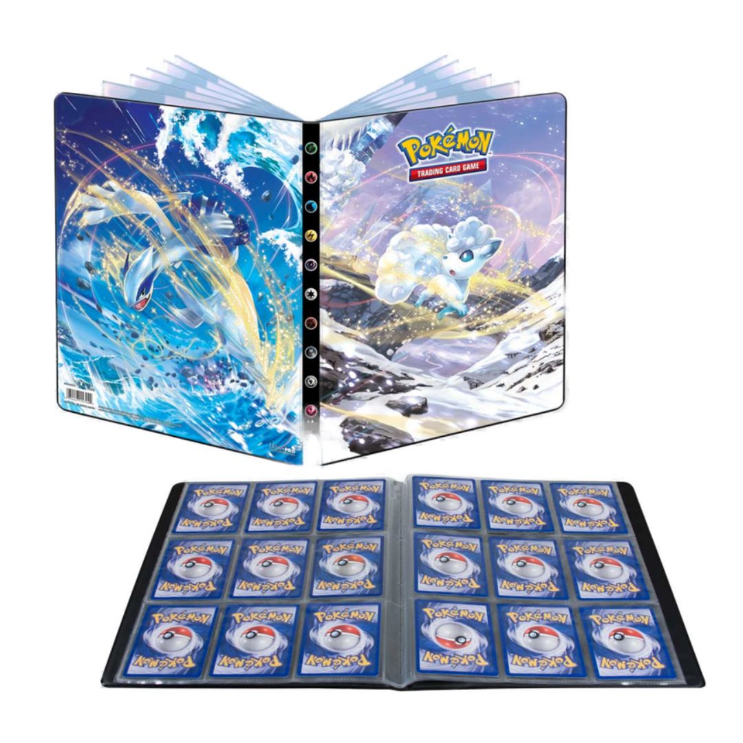 Pokemon kort pärm Sword & Shield Silver Tempest Ultra Pro 9-pocket