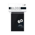 Ultra Pro Deck Protector Sleeves Pro Gloss Black 60ct