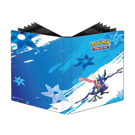 Pärm till Pokemon kort med omslag av Greninja 9-pocket pro binder