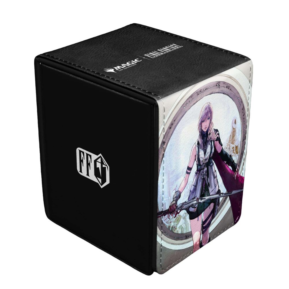 Ultra PRO Magic: The Gathering FINAL FANTASY Lightning, Army of One Alcove Flip Deck Box