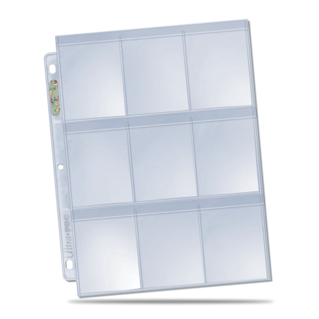 Ultra Pro Platinum Series Secure 9-pocket page för ring-binders och pärmar