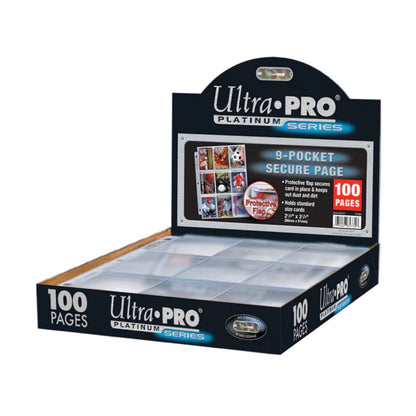 Ultra Pro Platinum Series Secure 9-pocket page för ring-binders och pärmar